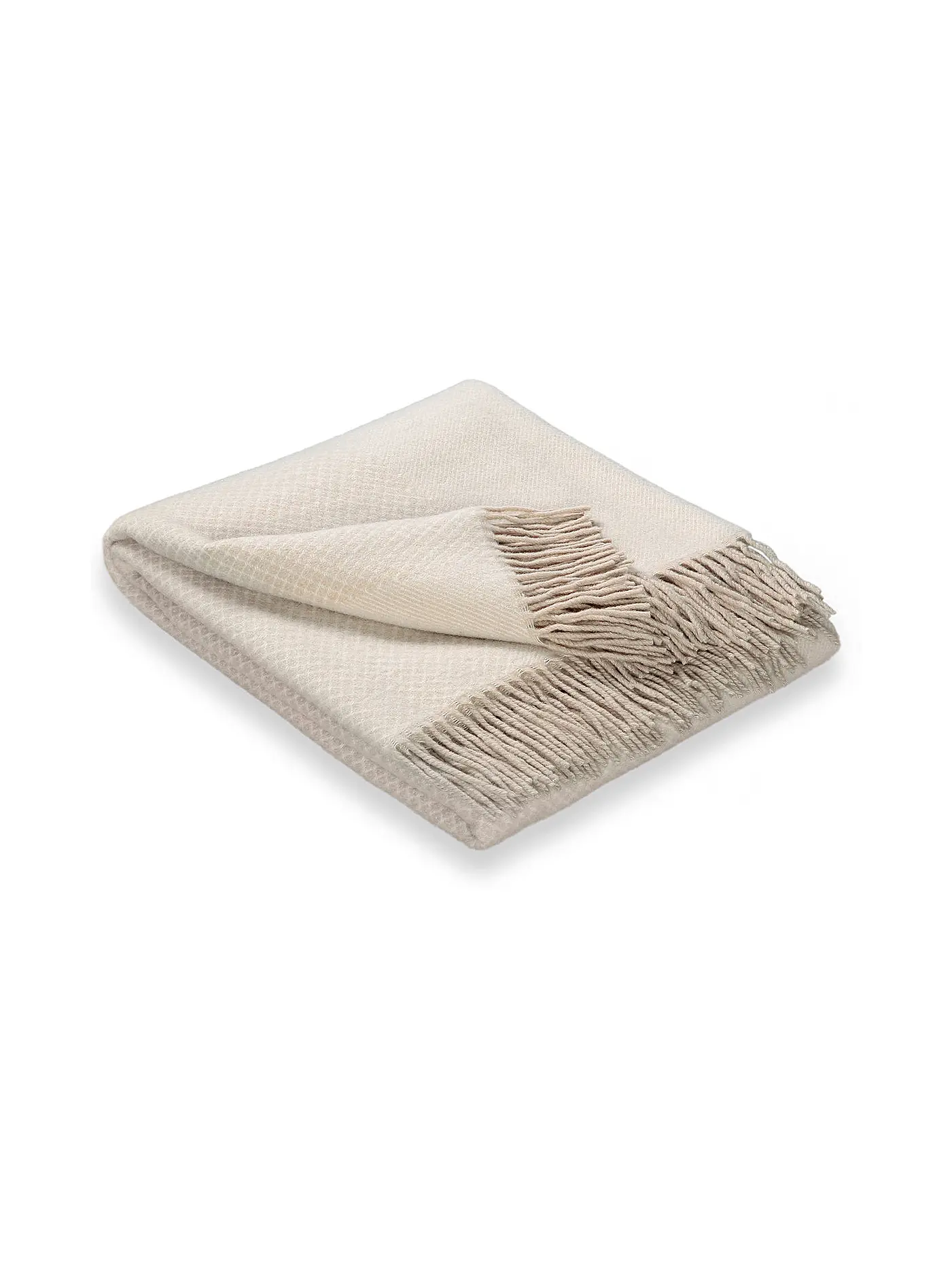 BIEDERLACK | Tagesdecke - Plaid 130x170cm URBAN Beige | 